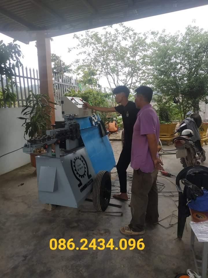 Máy bẻ đai thép tự động giá rẻ tại Quảng Bình