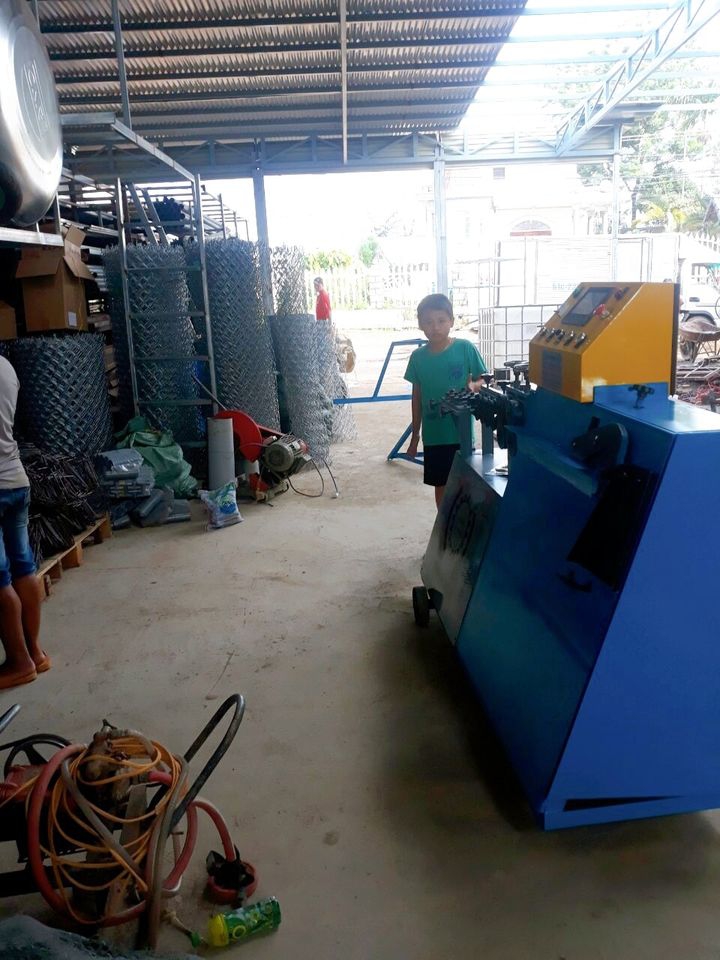 Giao máy bẻ đai sắt phi 10 tại Lâm Đồng của công ty Lê Nguyễn