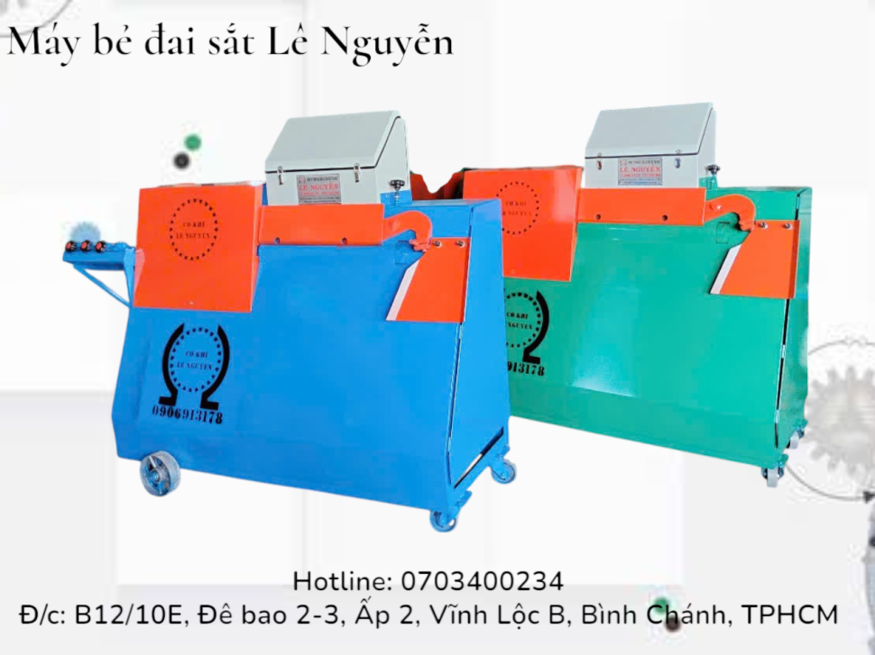 Bảng Giá Máy Bẻ Đai Sắt Mới Nhất 2026 - Công Ty Lê Nguyễn